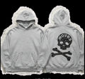 LEOPARD SKULL HOODIE (HEATHER)